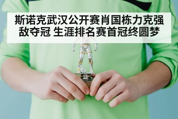 斯诺克武汉公开赛肖国栋力克强敌夺冠 生涯排名赛首冠终圆梦